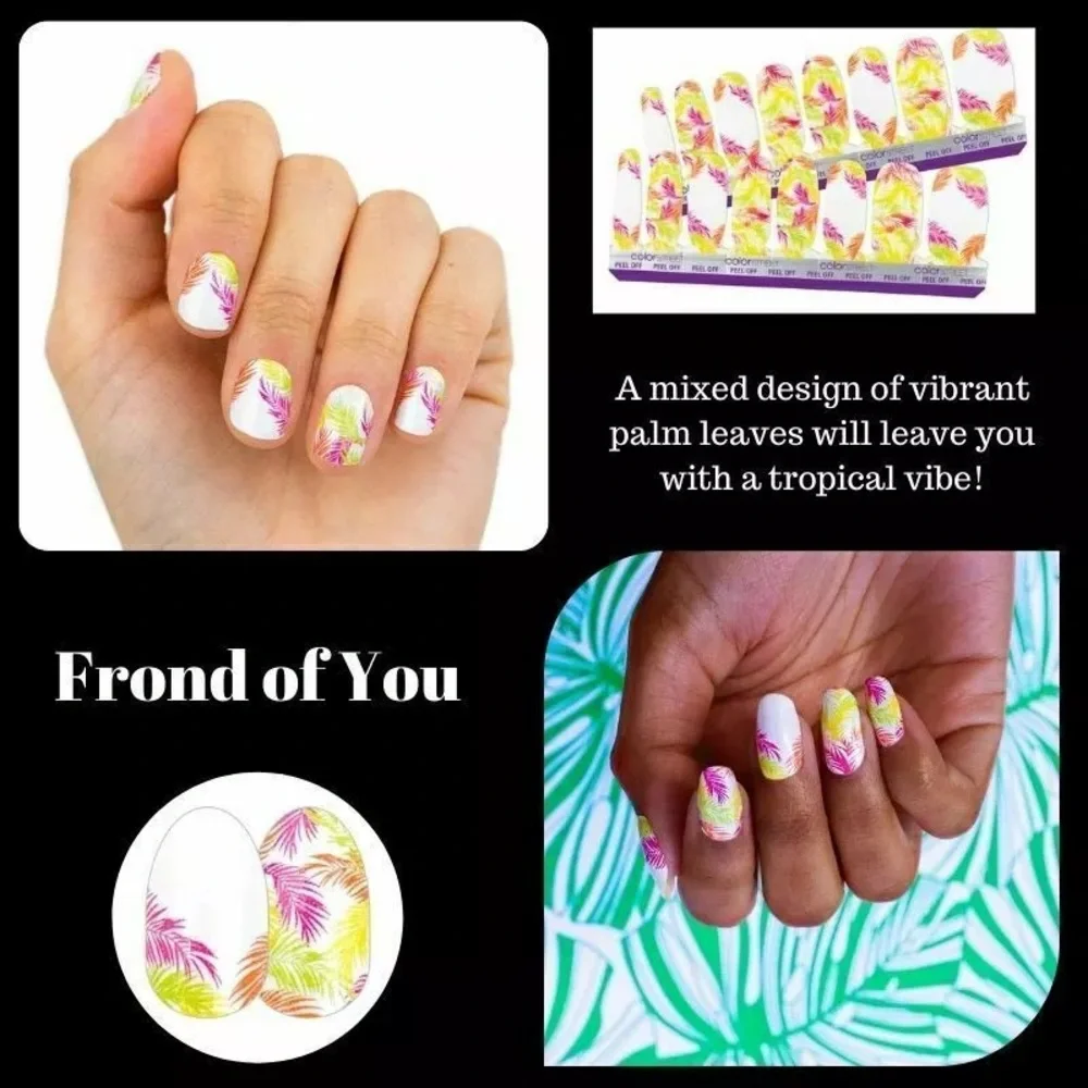 Frond of You Color Street Nail Strips (RETIRED) Palm Trees 🌴